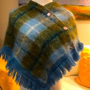 Vintage Scottish Mohair & Wool shrug